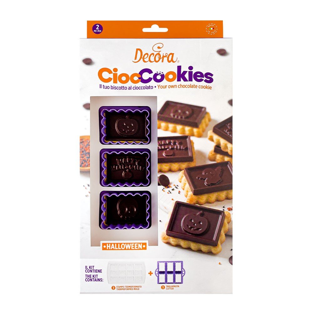 Sjokoladekakeutstikker og form - Halloween - Halloween-baking, Halloween
