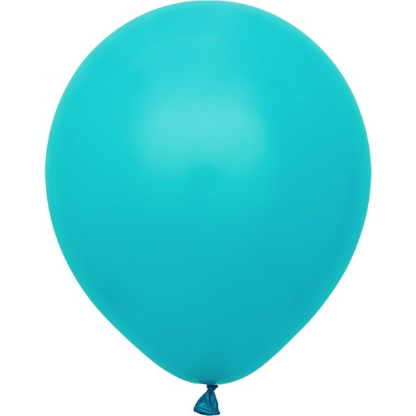 Ballonger ensfarget - Premium 30 cm - Turkis Ballonger ensfarget - Premium 30 cm - Turkis