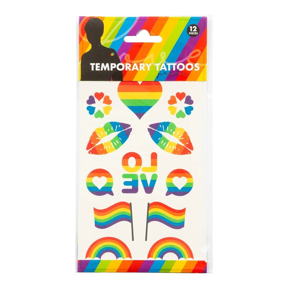 Tatoveringer - Pride - Regnbuetema - Tatoveringer