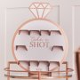Shot wall - Blush Hen