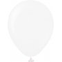 Miniballonger ensfargede - Premium 13 cm - Krystalltransparent - 25-pakning