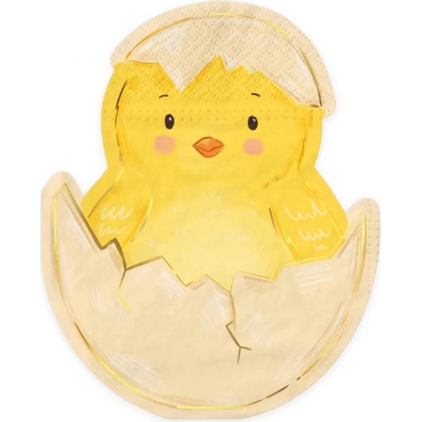 Servietter - Påskekylling - 10-pakning Servietter - Påskekylling - 10-pakning