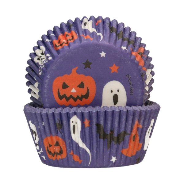 Muffinsformer Spooky Halloween - 48-pakning Muffinsformer Spooky Halloween - 48-pakning