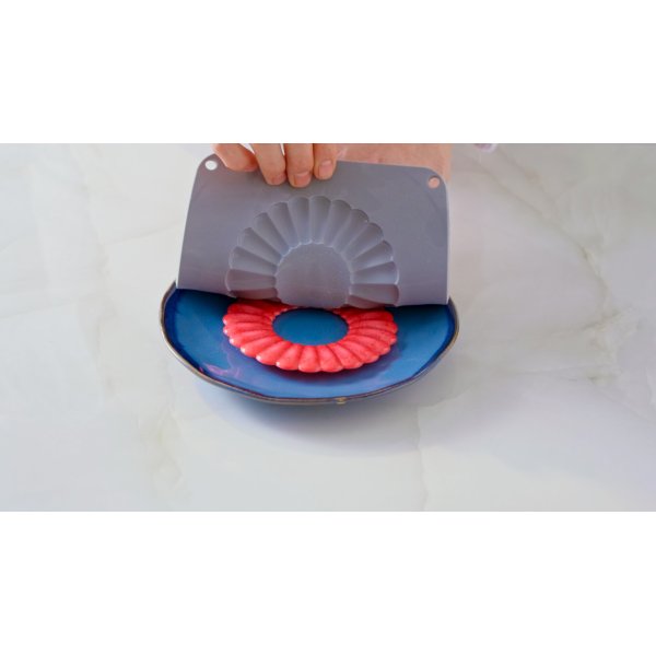 Silikonform - Rund - Dekorer - Ø 12 cm Silikonform - Rund - Dekorer - Ø 12 cm