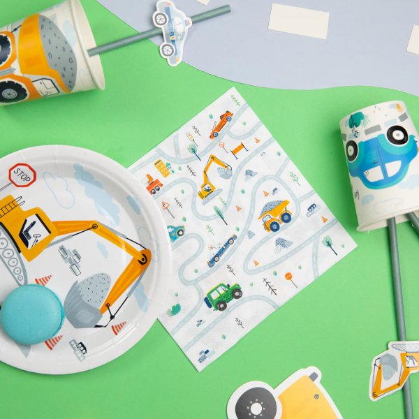 Serviett - Bytrafikk - 10-pakning