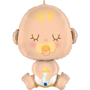 Folieballong - Velkommen baby - Form - 58 cm Folieballong - Velkommen baby - Form - 58 cm