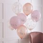 Ballongbukett - Blush hen