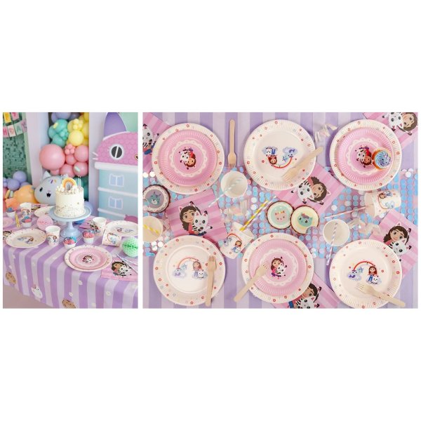 Pappkopper - Gabby's Dukkehus - 6-pakning - 250 ml