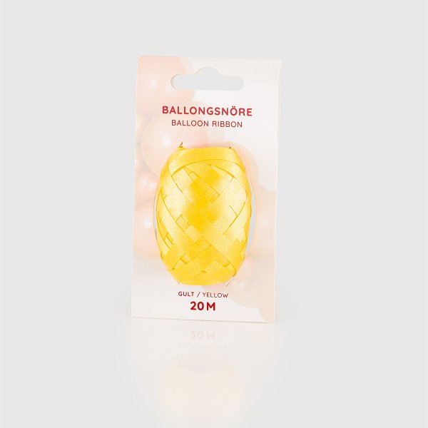 Ballongsnor - 20 m - Gul Ballongsnor - 20 m - Gul