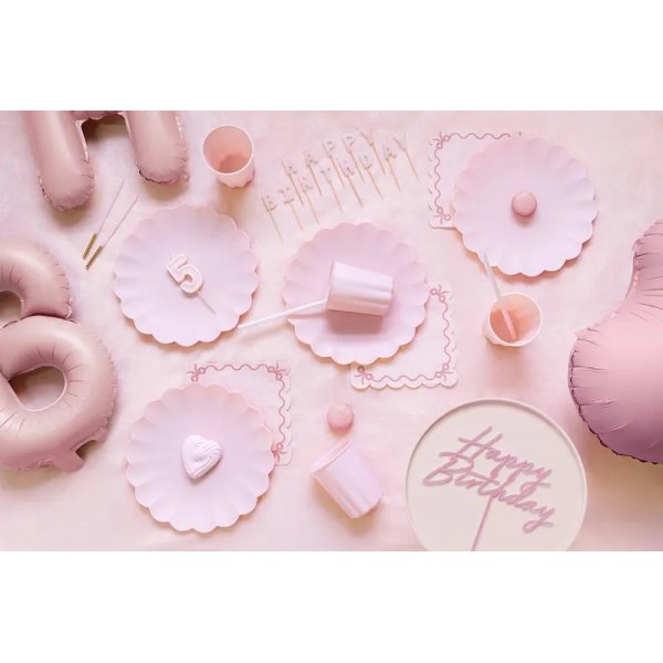 Servietter - Rosa - 12-pakning