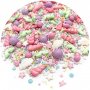 Strøsselmiks - Happy Sprinkles - Men først, enhjørninger - STOR BOKS 180 g Strøsselmiks - Happy Sprinkles - Men først, enhjørninger - STOR BOKS 180 g