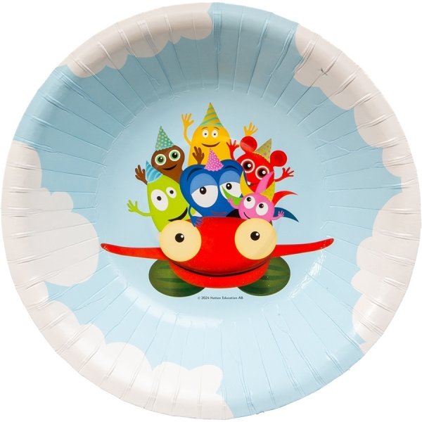 Dyp tallerken - Babblarna - 8-pakning Dyp tallerken - Babblarna - 8-pakning