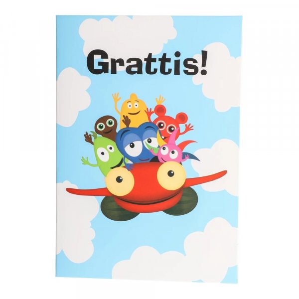 Gratulasjonskort - Babblarna - 12x17 cm Gratulasjonskort - Babblarna - 12x17 cm
