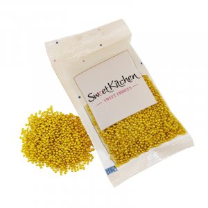 Strøssel - Små sukkerperler - Gull - SweetKitchen - 40 g Strøssel - Små sukkerperler - Gull - SweetKitchen - 40 g