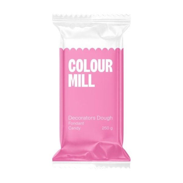 Sukkerpasta-deig - Candy Pink - Fargekvern - 250 g Sukkerpasta-deig - Candy Pink - Fargekvern - 250 g