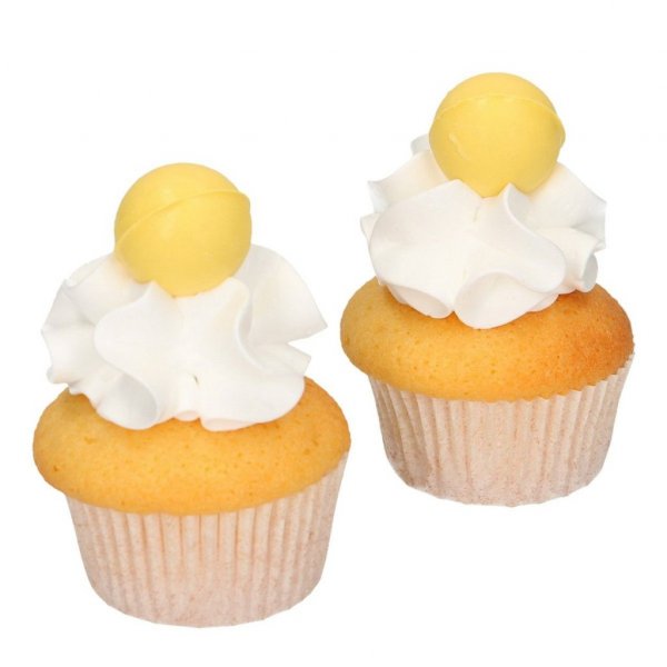 Sjokoladekuler - 8-pakning - Gul Sjokoladekuler - 8-pakning - Gul