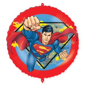 Folieballong - Supermann Krypton - 46 cm Folieballong - Supermann Krypton - 46 cm