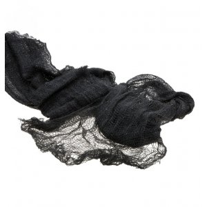 Dekorativt stoff - Mrkegr - 183 x 76 cm