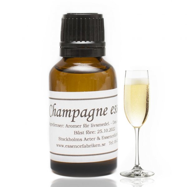 Aroma/essens - 25ml - Champagne Aroma/essens - 25ml - Champagne