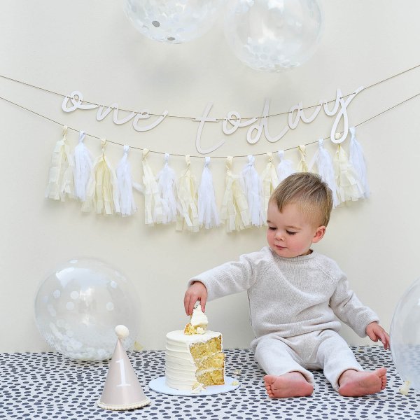 Smash The Cake - Sett - Hvit - En i dag