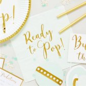 Klar til å poppe - Babyshower-tema Klar til å poppe - Babyshower-tema