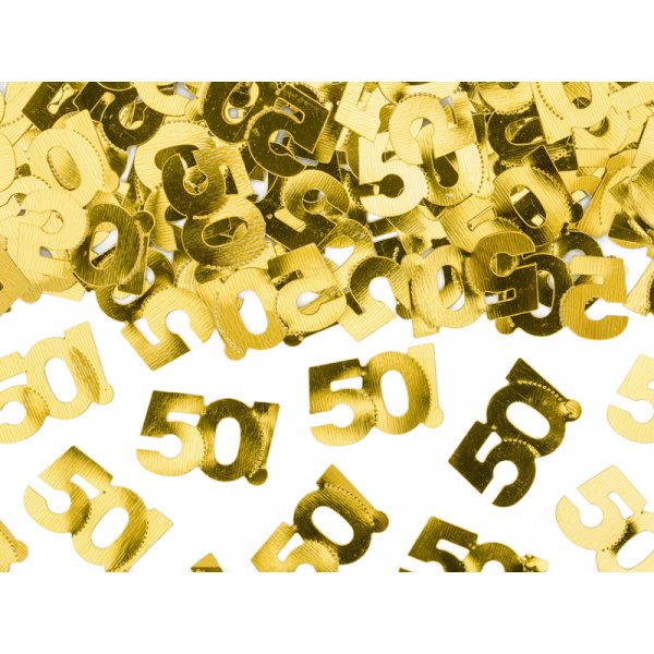 Konfetti - 50 - Guld