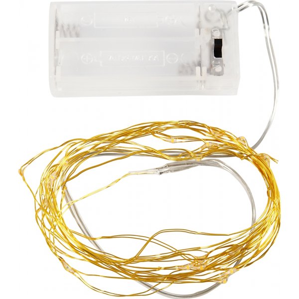 LED-lyslenke - gull - L: 3,15 m LED-lyslenke - gull - L: 3,15 m