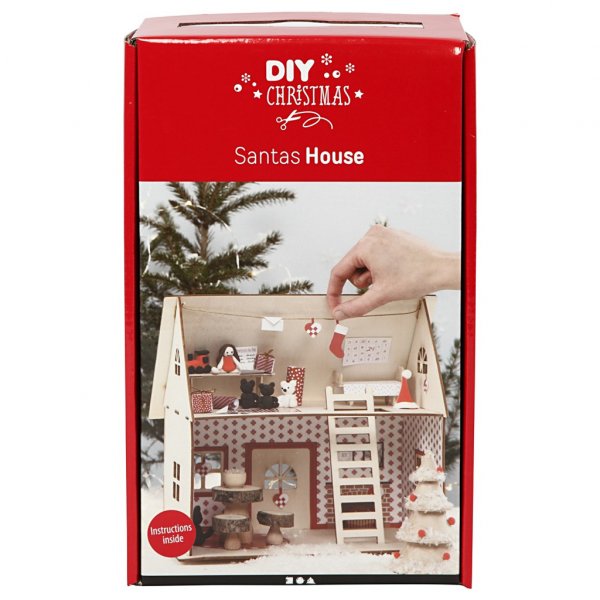 Håndverkssettet - Julenissens hus Håndverkssettet - Julenissens hus