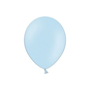 Miniballonger - Pastell - Premium 12 cm - Babybl - 10-pakning