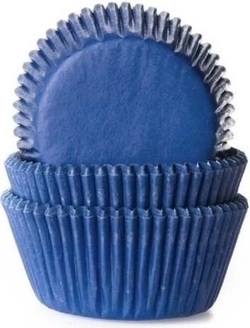 Muffinsformer - Denimblå - House of Marie - 50-pakning Muffinsformer - Denimblå - House of Marie - 50-pakning