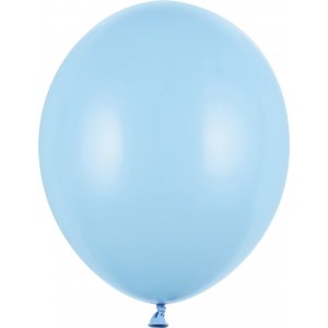 Pastellballonger - Premium 27 cm - Babybl - 10-pakning