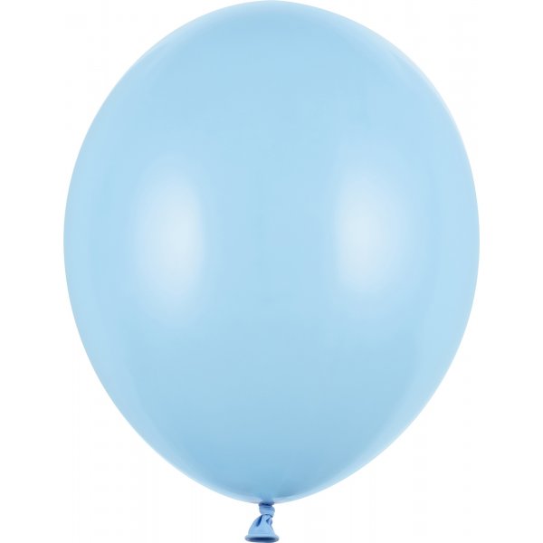 Pastellballonger - Premium 27 cm - Babybl - 10-pakning