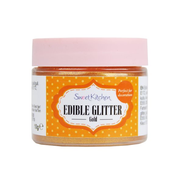 Spiselig glitter - Sweet Kitchen - Gull - 10 g