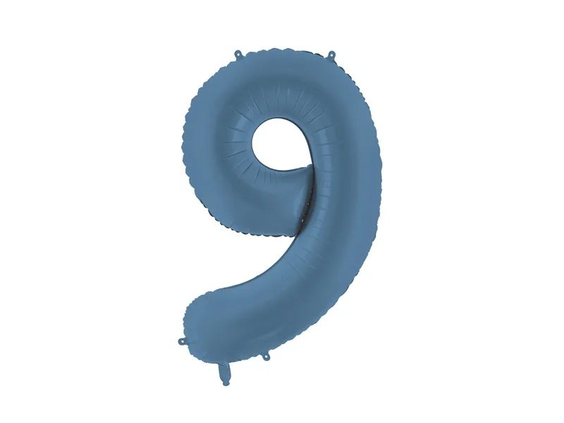 Tallballong – Marineblå – 86 cm – Tall: 9 – Tallballonger, Ballonger