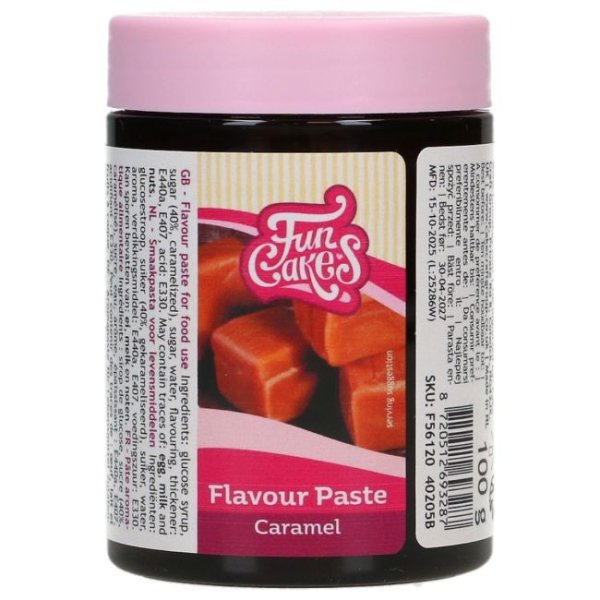 Smakspasta - Karamell - 100g - FunCakes