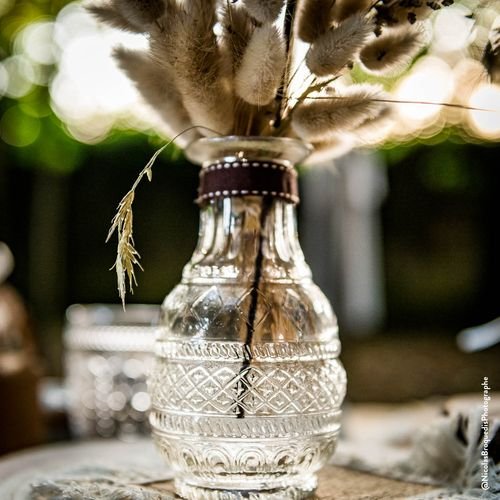 Glassvase - 7,5 x 13 cm / 250 ml
