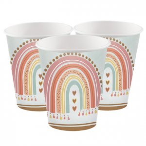 Pappkrus - Boho Rainbow - 8-pakning Pappkrus - Boho Rainbow - 8-pakning