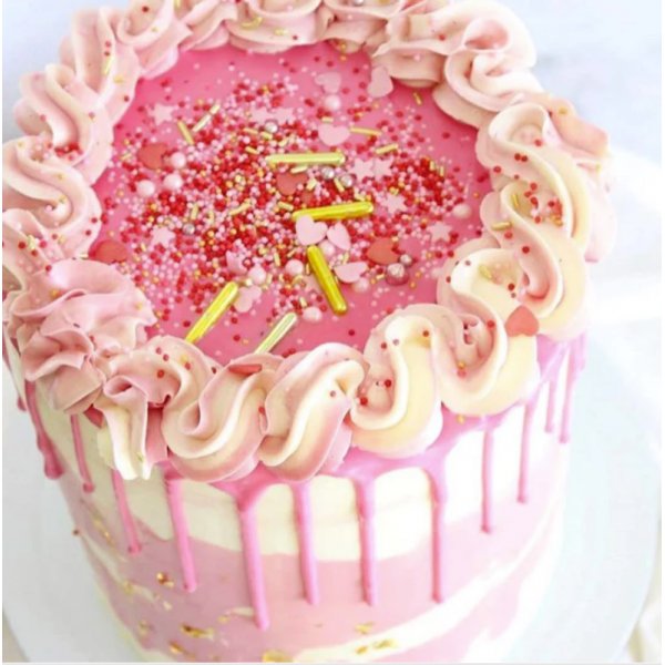 Strøblanding - Head Over Heels - 90g - Happy Sprinkles Strøblanding - Head Over Heels - 90g - Happy Sprinkles