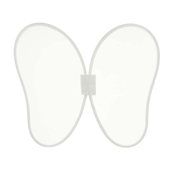 Englekostyme Barn M 110-120 cm Hvitt med S�lvdetaljer - Kostyme