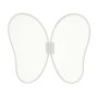 Englekostyme Barn M 110-120 cm Hvitt med S�lvdetaljer - Kostyme