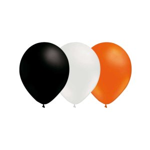 Ballonger - Mix - Svart/Hvit/Oransje - 15-pakning Ballonger - Mix - Svart/Hvit/Oransje - 15-pakning