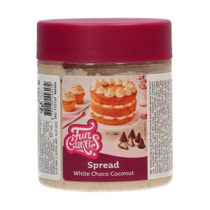 Sprø hvit sjokoladekokospålegg - 250 g Sprø hvit sjokoladekokospålegg - 250 g