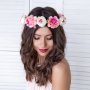 Blomsterkrans - Rosa