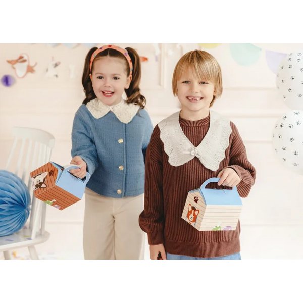 Snackbokser/kakebokser - Jeg elsker hunder - 2-pakning