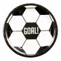 Papirtallerkener - Fotball - 8-pakning - 23 cm Papirtallerkener - Fotball - 8-pakning - 23 cm