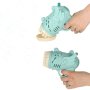 S�peboblepistol med bl� vinger 15,5 x 15 x 7,5 cm - Inkl. tilbeh�r