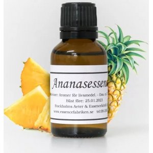 Aroma/essens - 25ml - Ananas Aroma/essens - 25ml - Ananas