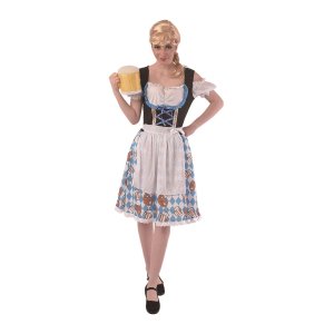 Kjole - Oktoberfest - Blå Kjole - Oktoberfest - Blå