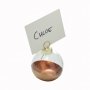 Bordkortholder - Ball Rose Gold - 6-pakning