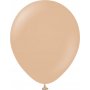 Ballonger ensfargede - Premium 45 cm - Ørkensand - 5-pakning